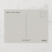 Iguassu Falls Brazil Briefkaart (Achterkant)