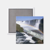 Iguassu Falls, Parana State, Brazil. Aerial view Magneet (Voorkant / Achterkant)