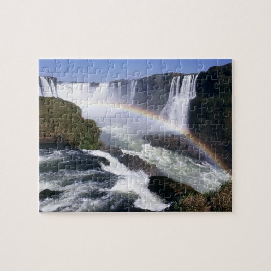 Iguassu Herfsten, Parana State, Brazilië. Uitzicht Legpuzzel (Horizontaal)