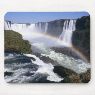 Iguassu-watervallen, Paraná, Brazilië. Luchtfoto Muismat