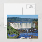 Iguasu-herfsten, Brazilië Briefkaart (Voorkant / Achterkant)