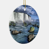 Iguasu herfsten Brazilië Keramisch Ornament (Rechts)