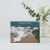 iguazu aerial briefkaart (Staand voorkant)