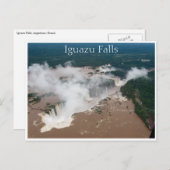 iguazu aerial briefkaart (Voorkant / Achterkant)