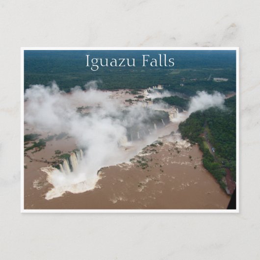 iguazu aerial briefkaart (Voorkant)