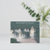 iguazu cataratas brazilië briefkaart (Staand voorkant)