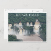 iguazu cataratas brazilië briefkaart (Voorkant / Achterkant)