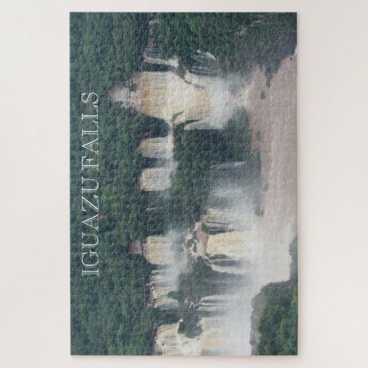 iguazu cataratas brazilië legpuzzel (Verticaal)