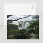 Iguazu Falls Argentina Briefkaart (Voorkant / Achterkant)