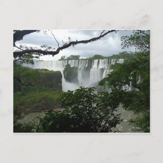 Iguazu Falls Argentina Briefkaart (Voorkant)