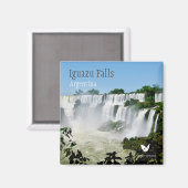 Iguazu Falls Argentina - magnet by Velvet Escape (Voorkant / Achterkant)