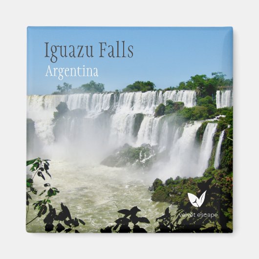 Iguazu Falls Argentina - magnet by Velvet Escape (Voorkant)