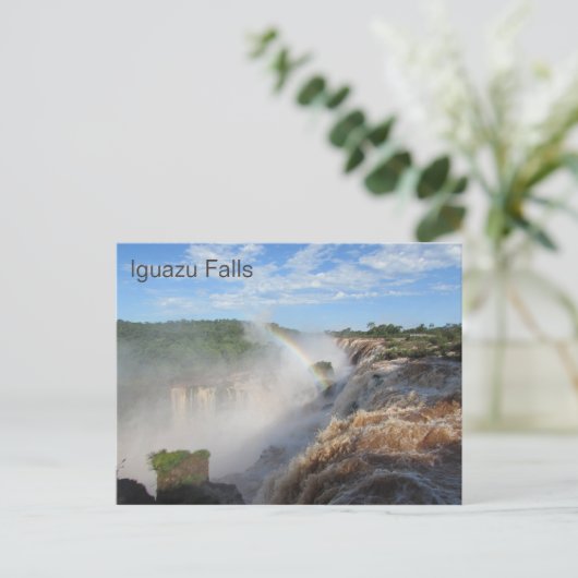 Iguazu Herfst Briefkaart (Staand voorkant)