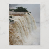 iguazu herfst grijs briefkaart (Voorkant)