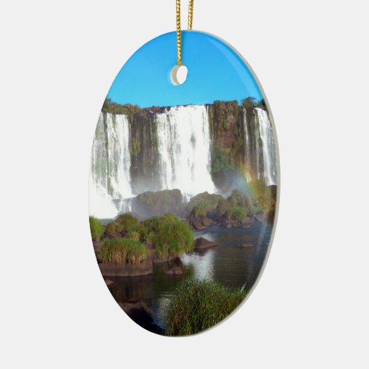 Iguazu Herfsten 2 Keramisch Ornament (Links)