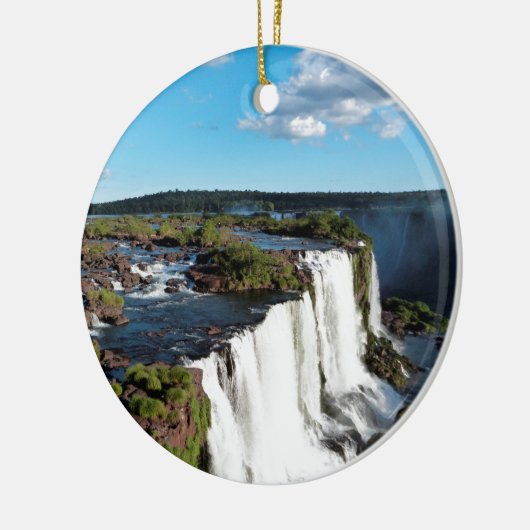 Iguazu Herfsten 3 Keramisch Ornament (Links)