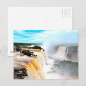 Iguazu Herfsten 4 Briefkaart (Voorkant / Achterkant)