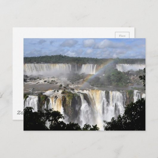 Iguazu-Herfsten 7 Briefkaart (Voorkant / Achterkant)