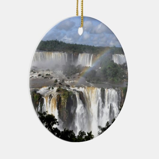 Iguazu-Herfsten 7 Keramisch Ornament (Rechts)