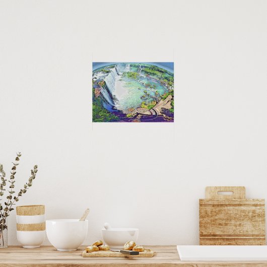 Iguazu Herfsten Argentina Poster (Keuken)