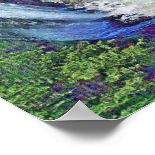 Iguazu Herfsten Argentina Poster (Hoek)