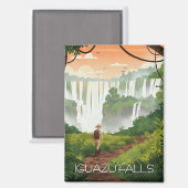  Iguazu Herfsten Argentinië Magneet (Voorkant / Achterkant)