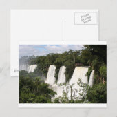 Iguazu-Herfsten, Argentinië, Zuid-Amerika Briefkaart (Voorkant / Achterkant)