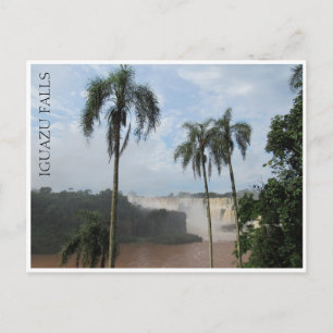 iguazu herfsten bomen briefkaart