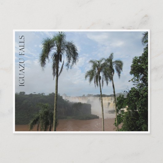 iguazu herfsten bomen briefkaart (Voorkant)