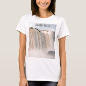Iguazu-Herfsten Brazilië/Argentinië T-shirt (Voorkant)