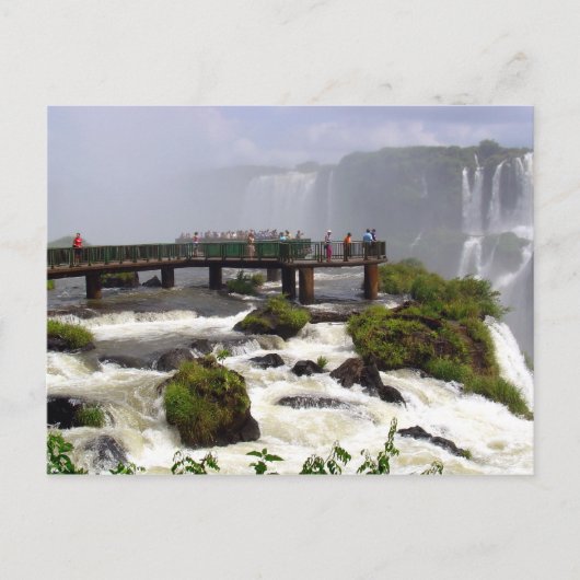 Iguazu-Herfsten, Brazilië Briefkaart (Voorkant)