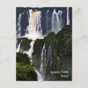 Iguazú-Herfsten Brazilië Briefkaart Watervalreis