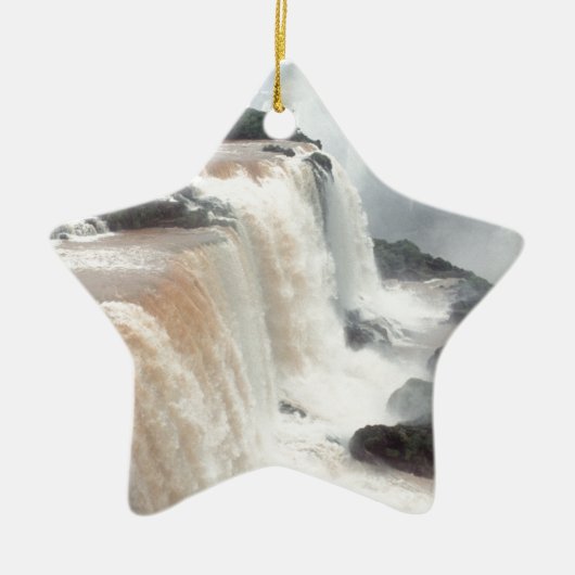 iguazu herfsten Brazill Keramisch Ornament (Voorkant)