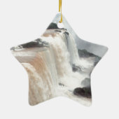 iguazu herfsten Brazill Keramisch Ornament (Achterkant)