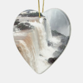 iguazu herfsten Brazill Keramisch Ornament (Links)