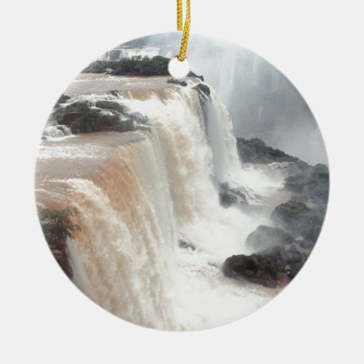 iguazu herfsten Brazill Keramisch Ornament (Voorkant)