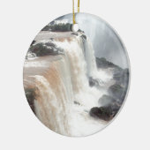 iguazu herfsten Brazill Keramisch Ornament (Links)