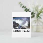 Iguazu-Herfsten Briefkaart (Staand voorkant)