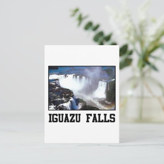 Iguazu-Herfsten Briefkaart (Staand voorkant)