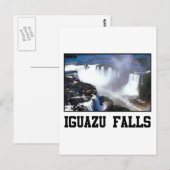 Iguazu-Herfsten Briefkaart (Voorkant / Achterkant)