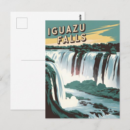 Iguazu Herfsten Briefkaart (Voorkant / Achterkant)