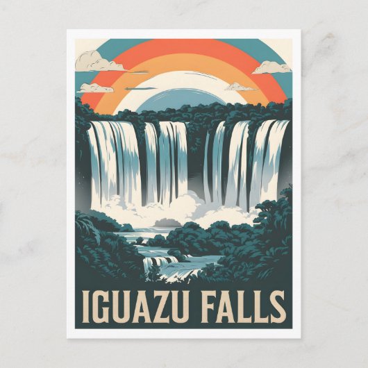 Iguazu Herfsten  Briefkaart (Voorkant)