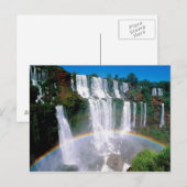Iguazu-Herfsten Briefkaart (Voorkant / Achterkant)