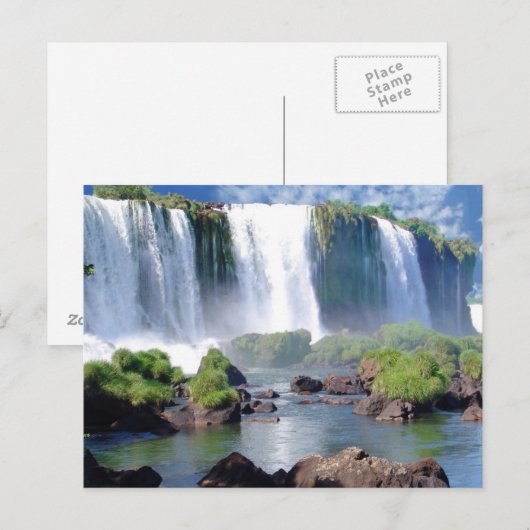 Iguazu-Herfsten Briefkaart (Voorkant / Achterkant)