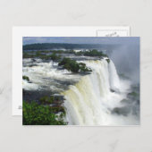 Iguazu-herfsten Briefkaart (Voorkant / Achterkant)