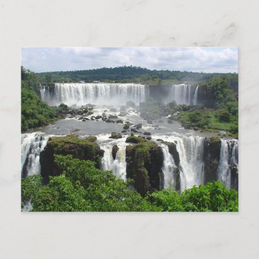 Iguazu-herfsten Briefkaart (Voorkant)