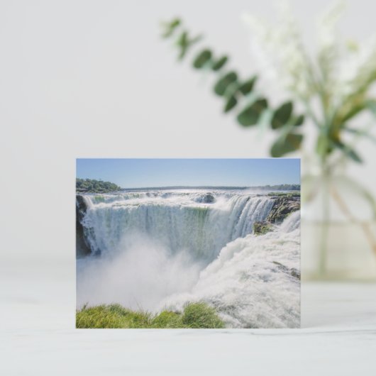 Iguazu-Herfsten, Devil's Throat, Argentinië Briefkaart (Staand voorkant)