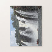 Iguazu-Herfsten en -boten, Argentinië Legpuzzel (Verticaal)