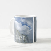 Iguazu-Herfsten, Iguazu-rivier, Argentinië, Brazil Koffiemok (Voorkant links)