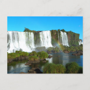 Iguazu herfsten in Brazilië Feestdagenkaart